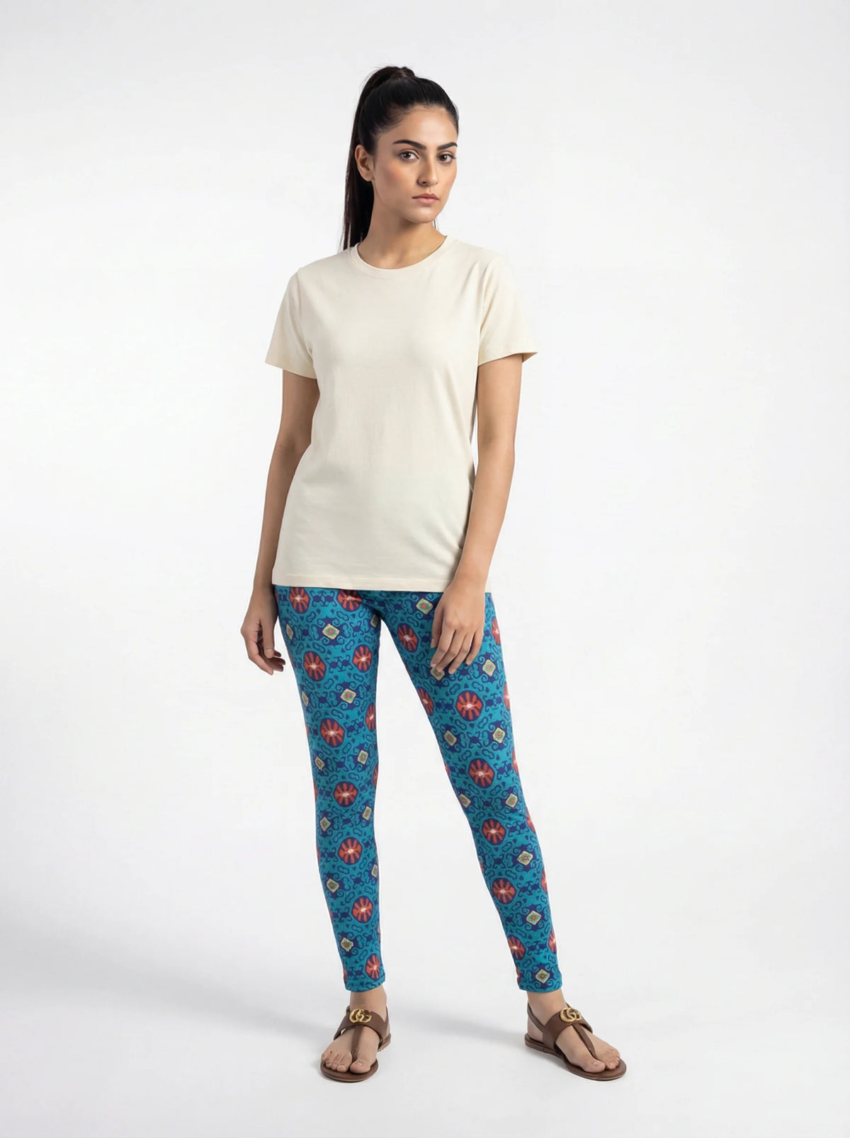 Hydrangea Tights