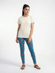 Hydrangea Tights