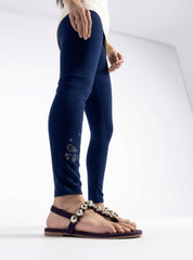 TO282 Dolly Fashion Tights Chic Legwear - Blue B Apparel