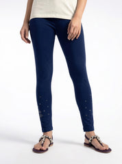 TO282 Dolly Fashion Tights Chic Legwear - Blue B Apparel