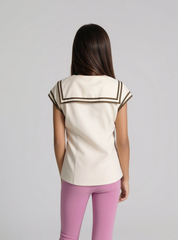 TO287 Dolly Fashion Tights Chic Legwear - Blue B Apparel