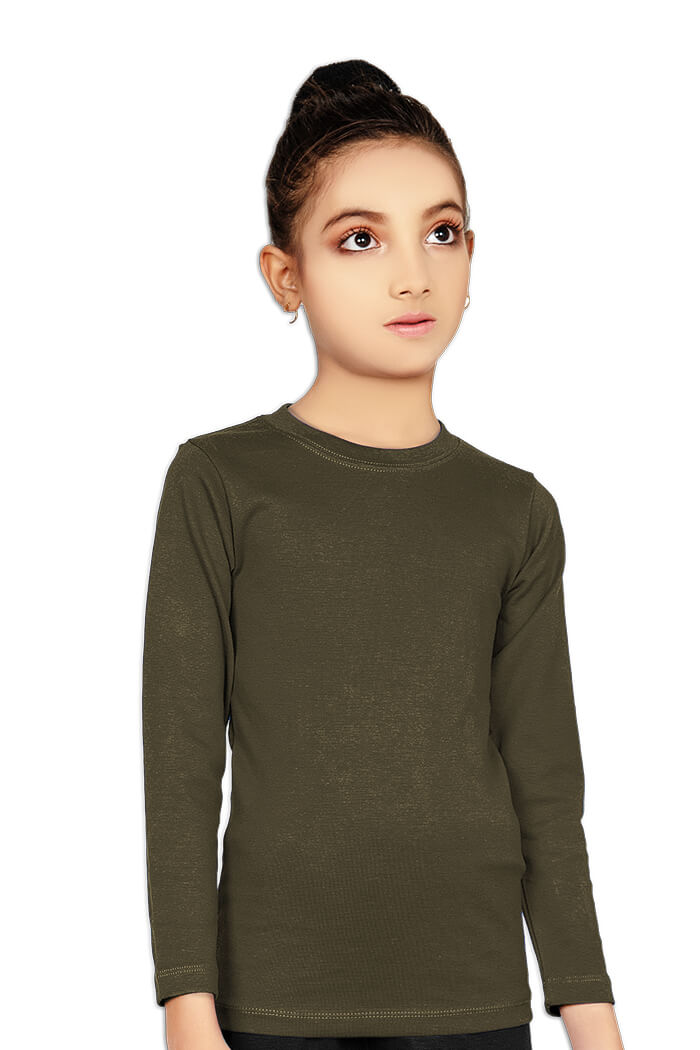 Soft Winter Thermal Crew Neck Shirt