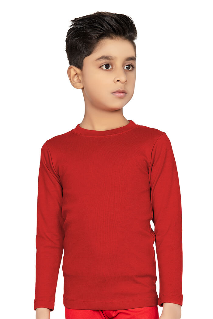 Soft Winter Thermal Crew Neck Shirt