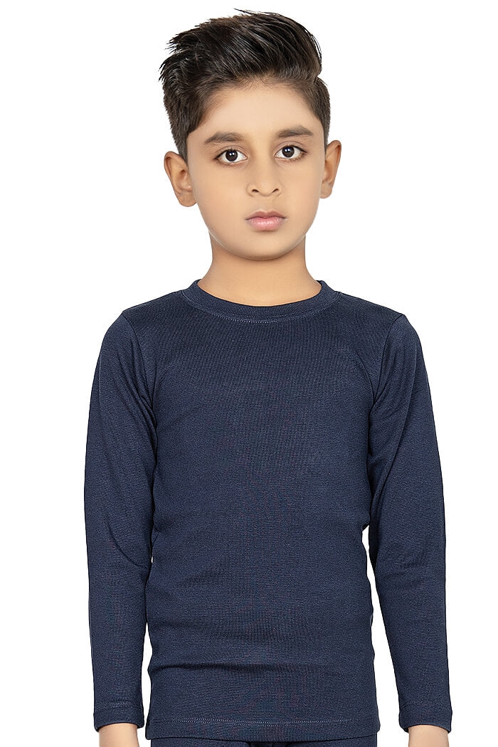 Soft Winter Thermal Crew Neck Shirt
