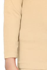 Soft Winter Thermal Crew Neck Shirt
