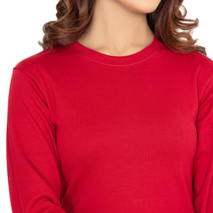 Soft Winter Thermal Crew Neck Shirt