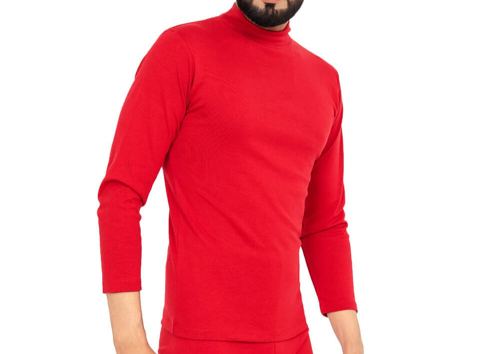 Soft Winter Thermal Hi Neck Shirt